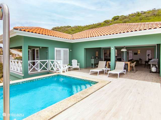 Duiken / snorkelen, Curaçao, Banda Abou (west), Fontein, villa Kas Berdè *Nieuw gebouwd*