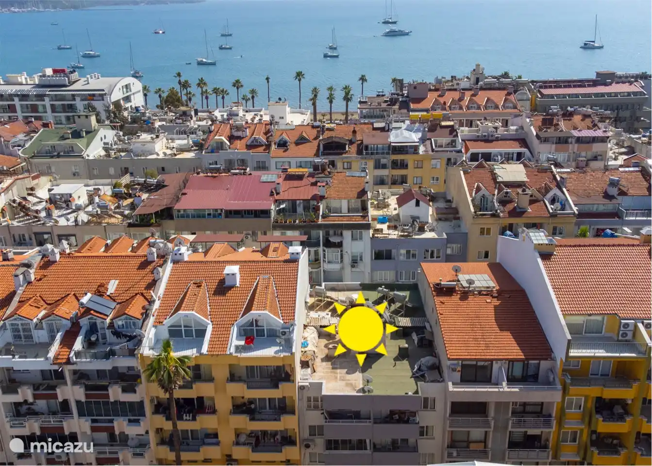 appartement, Marmaris, Lykien, Türkei - Ezgi's Apartment mit privatem Garten