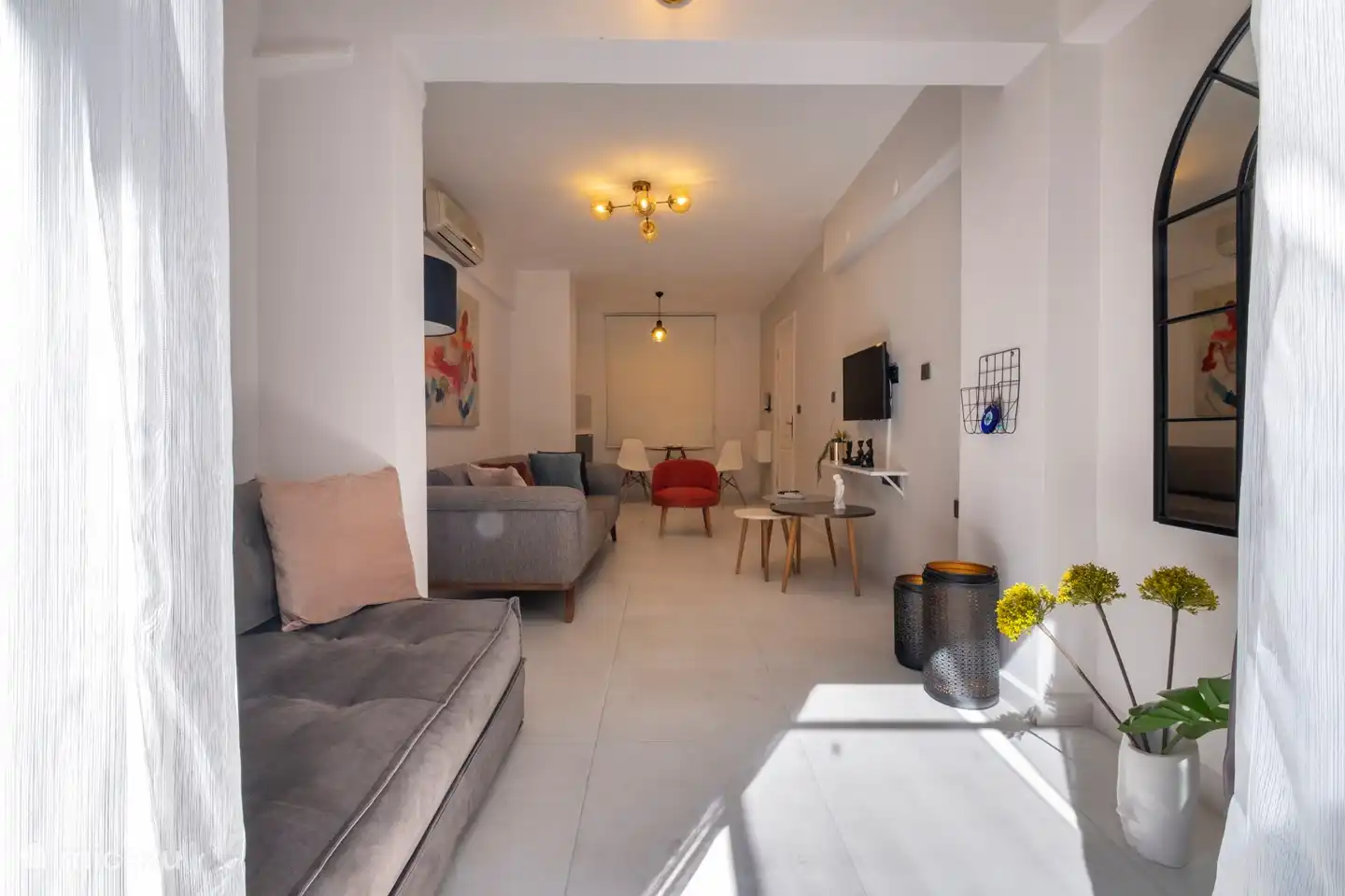 Ezgi's Apartment mit privatem Garten in Marmaris, kurz- und langfristiger Aufenthalt, komplett eingerichtete Ferienwohnung. Monatliche und tägliche Ferienwohnung, ganze Wohnung