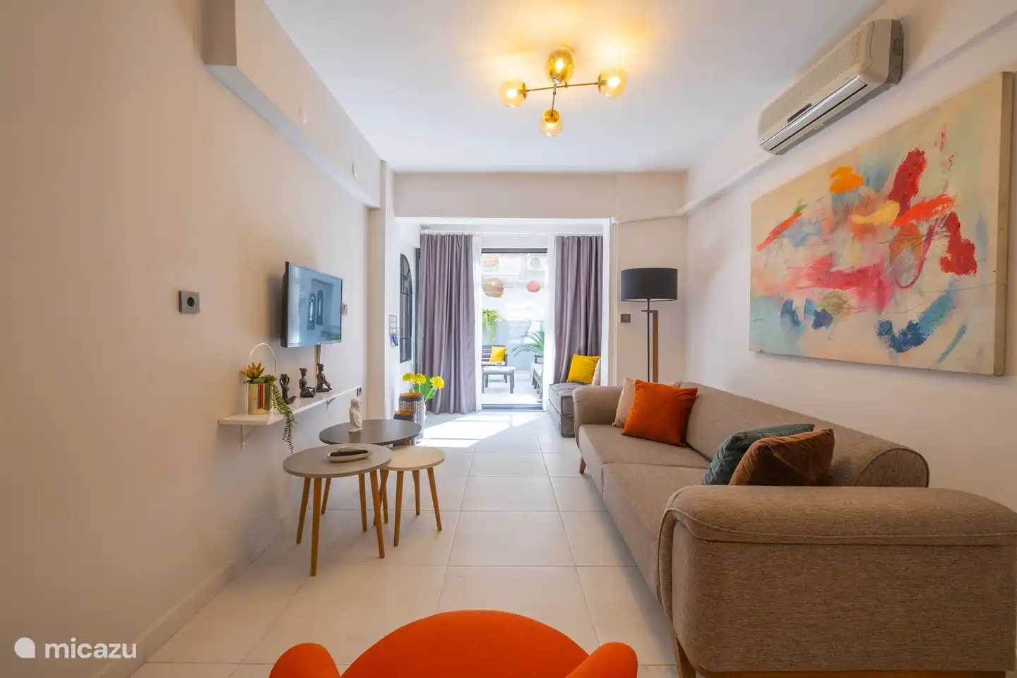 Ezgi's Apartment mit privatem Garten in Marmaris, kurz- und langfristiger Aufenthalt, komplett eingerichtete Ferienwohnung. Monatliche und tägliche Ferienwohnung, ganze Wohnung