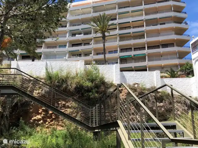 apartamento en España, Costa Dorada, Mont-Roig del Camp – El sueño vista del apartamento desde la playa