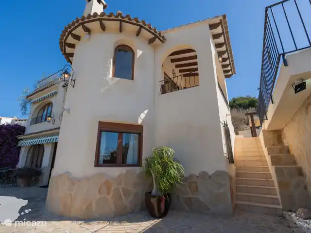 Casa Narciso huren in Spanje, Costa Blanca, Calpe - villa Buitentrap richting appartement