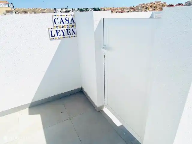 Acceso a azotea privada