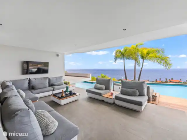 Le curaçao perle bleue | Curaçao, Banda Abou (ouest), Coral Estate, Rif St.Marie - villa Salon