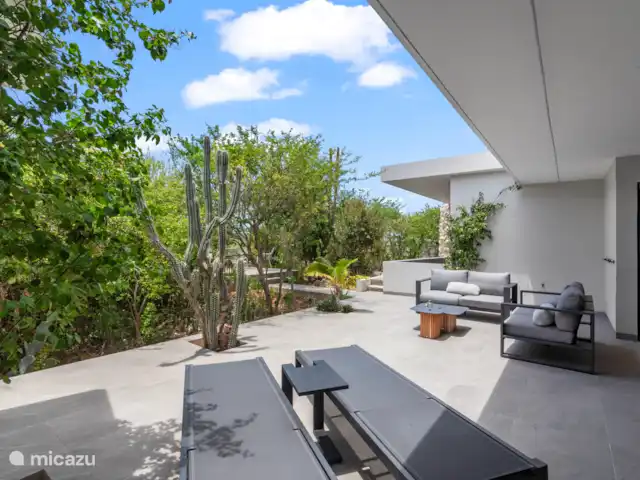 Le curaçao perle bleue | Curaçao, Banda Abou (ouest), Coral Estate, Rif St.Marie - villa Terrasse arrière