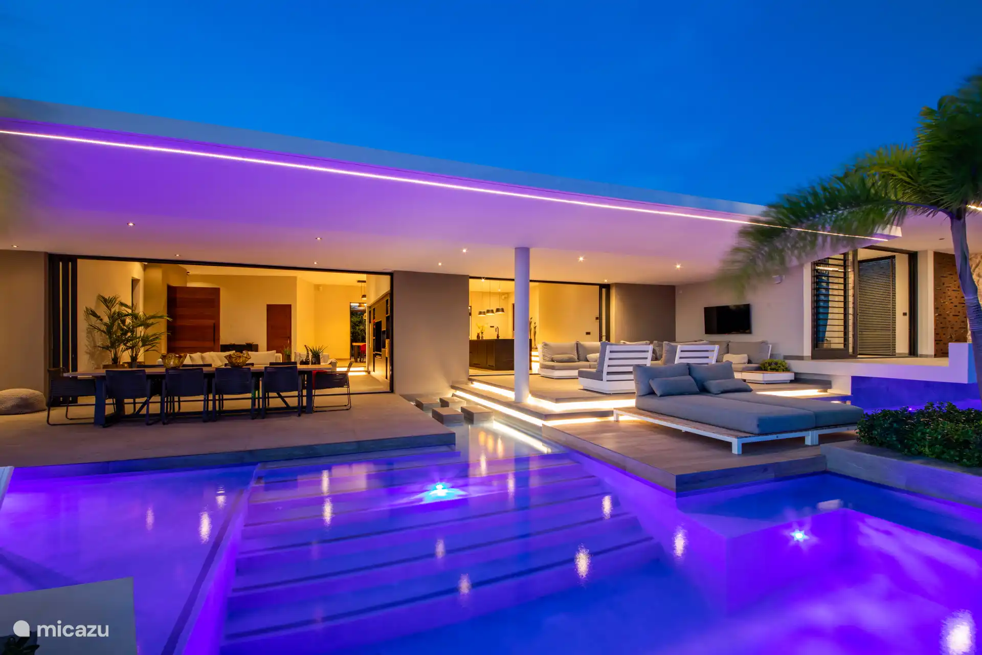 Was für ein Spiel der Farben! 