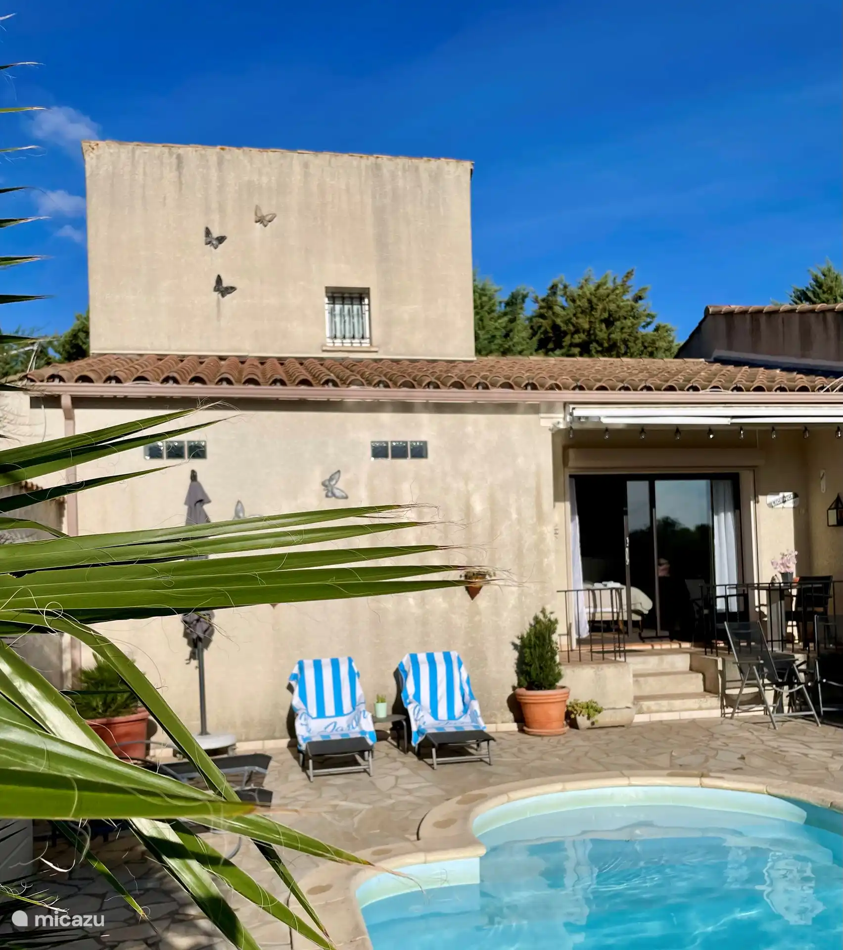 Eintritt in die Chambre du Jardin