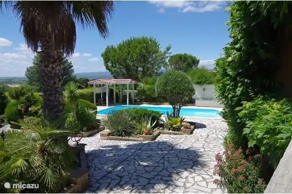 Garten rund um den Pool