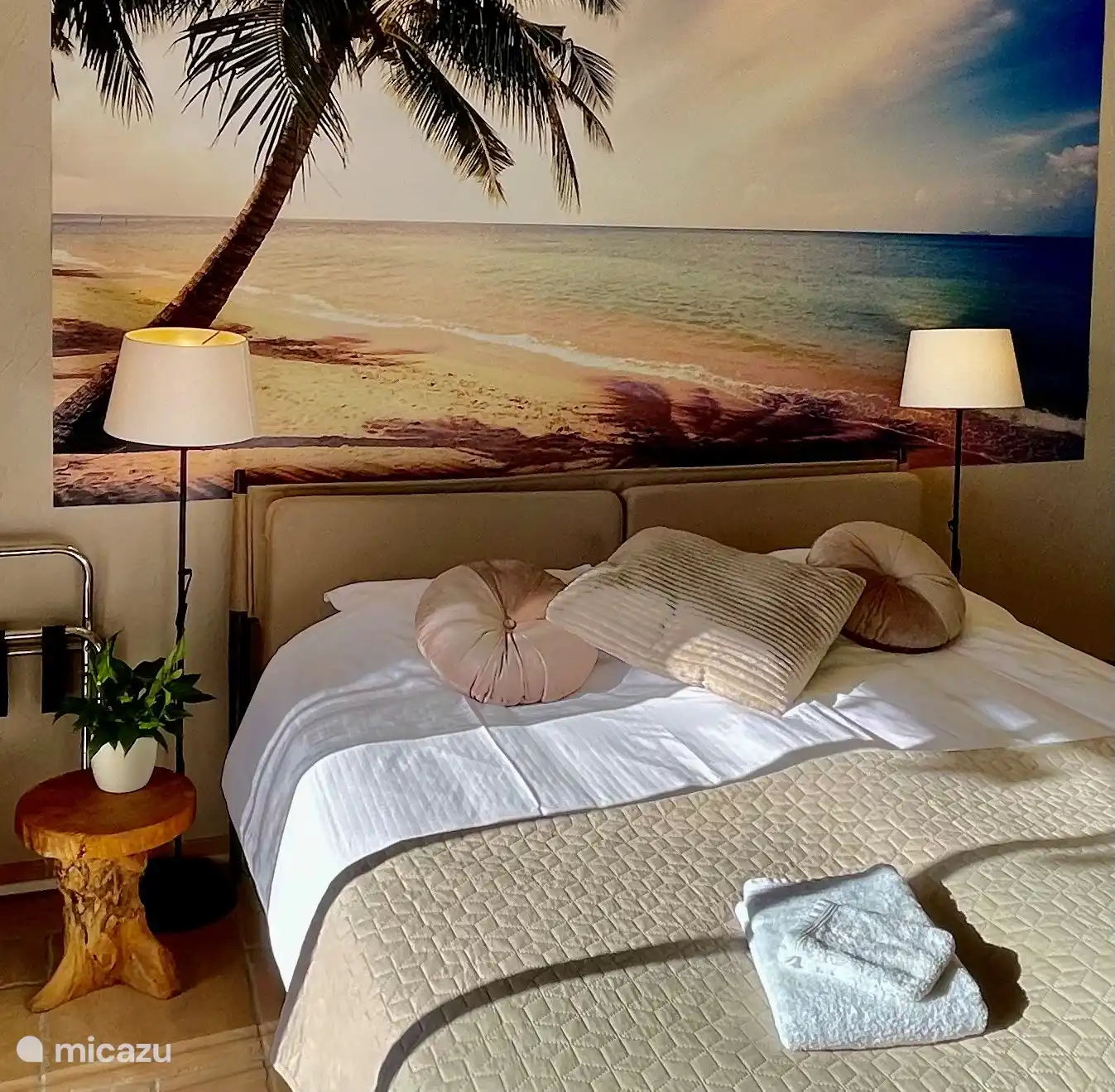 Das Zimmer ist mit Klimaanlage ausgestattet