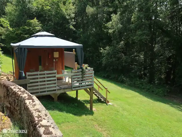 Arc en ciel | France, Dordogne, Sauveterre-la-Lémance - gîte / cottage Le sauna extérieur