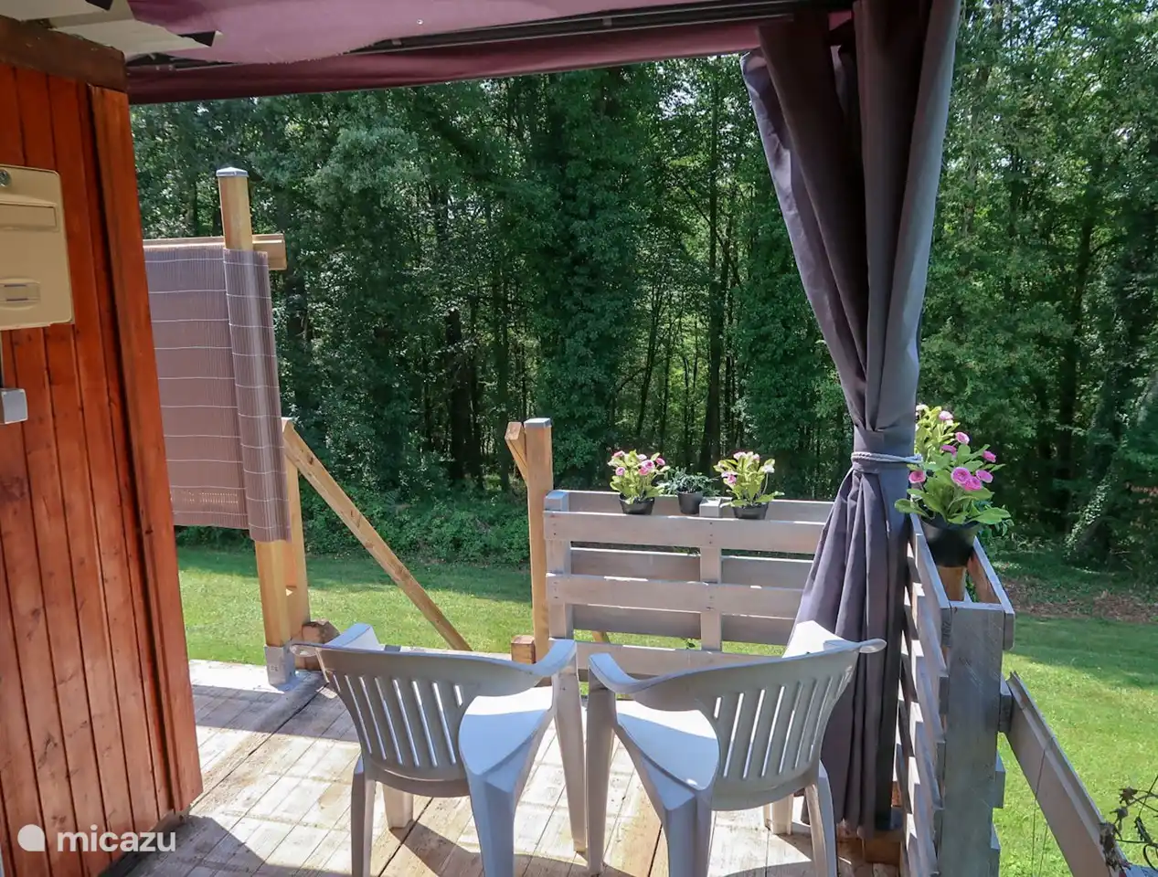 Blick von der Plattformsauna