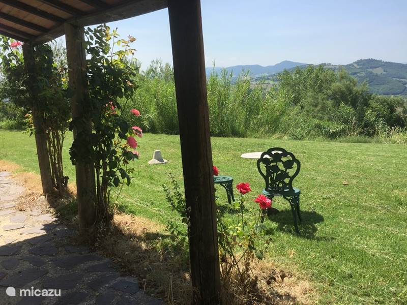 Holiday home in Italy, Marche, San Vito sul Cesano Villa Marche Villa.San.Vitale Sotto 2-3 p
