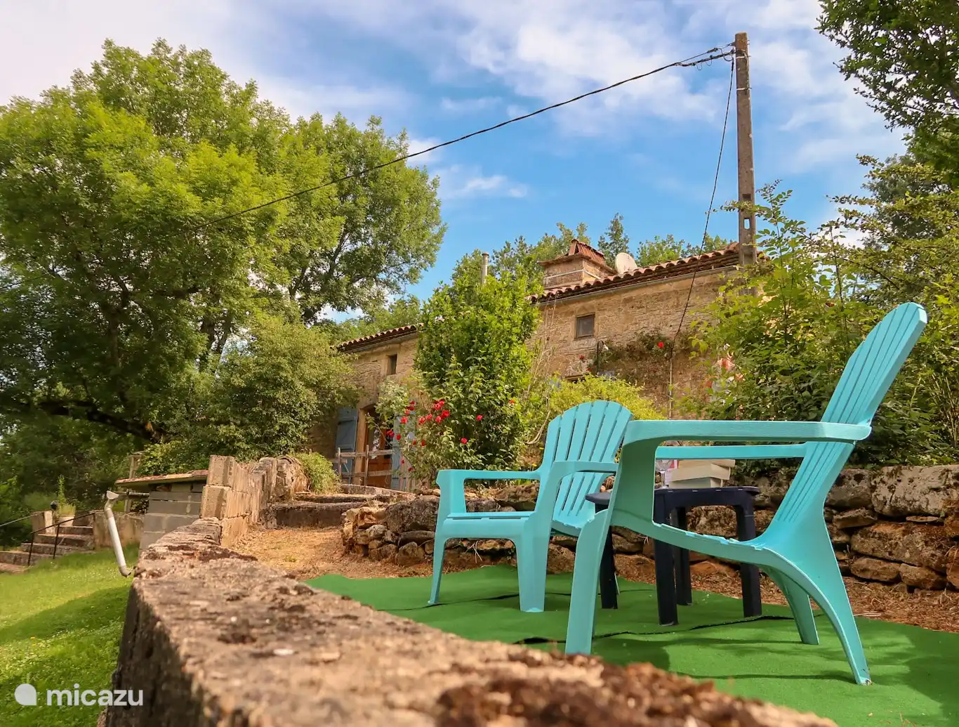 Lese-/Sitzecke Außenterrasse