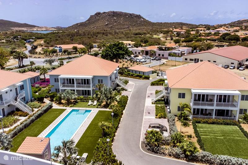 Vacation rental Curaçao, Curacao-Middle, Sint Michiel Apartment Casa Blue Breeze: Rest-Pool-A/C-WiFi