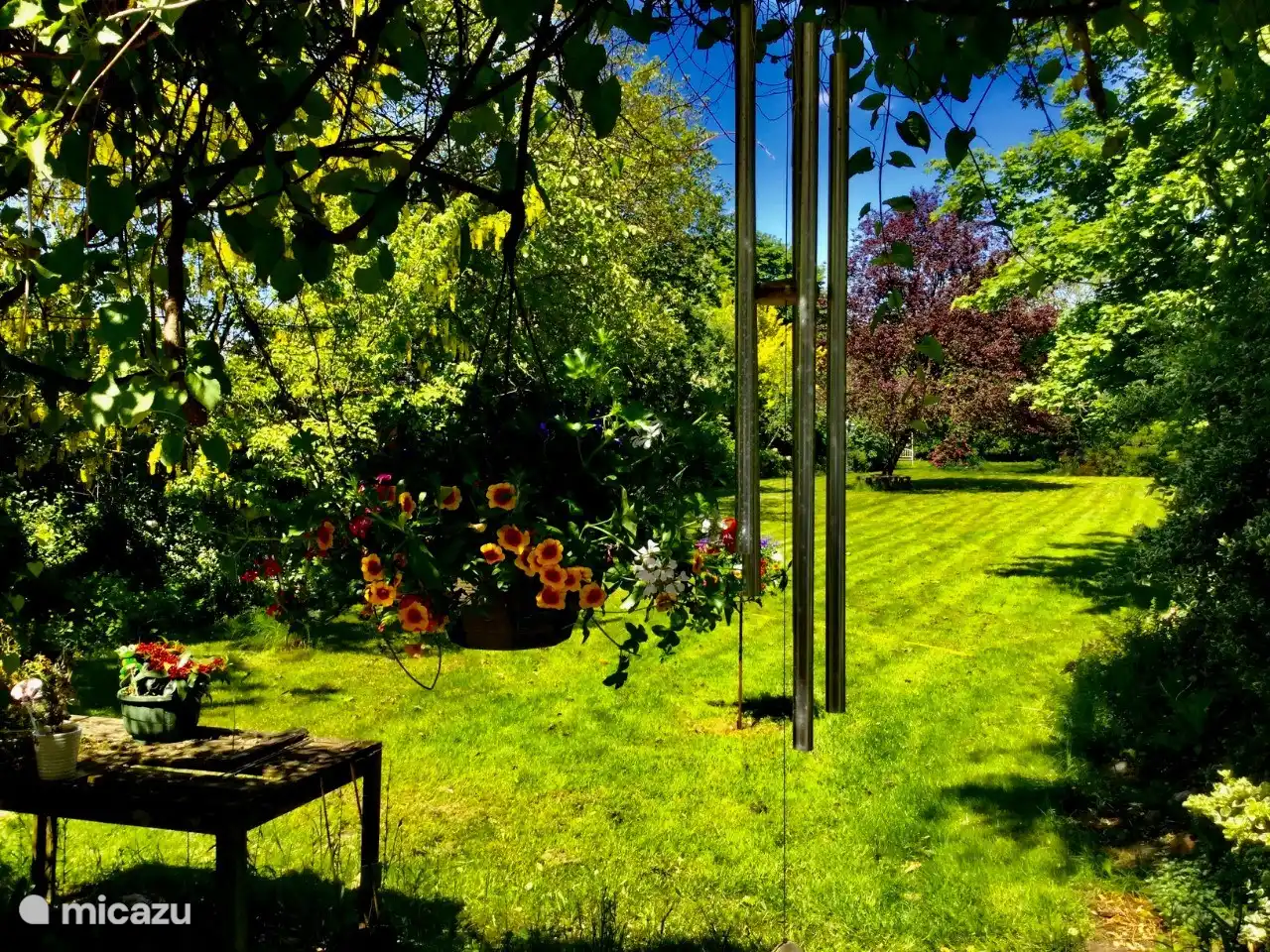 unser Garten auch für unsere Gäste