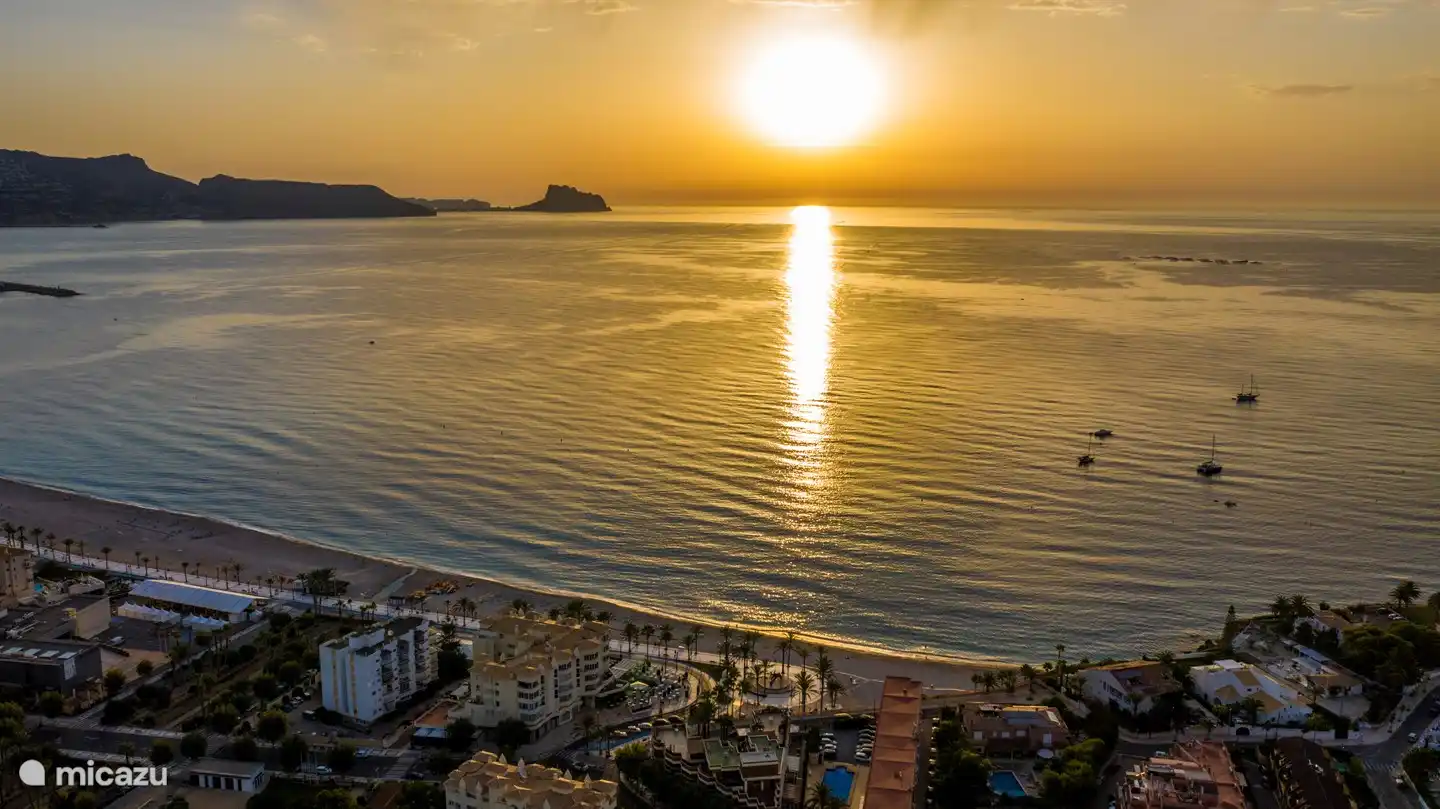 sea and beach by night!