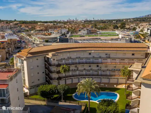 Albirelax | Espagne, Costa Blanca, Albir - appartement arrière de l'appartement avec piscine commune