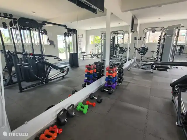 Location de Vacances Curaçao, Curaçao-Centre, Santa Maria, bungalow - Bungalow La Villetta Curaçao Restez en forme à la salle de sport