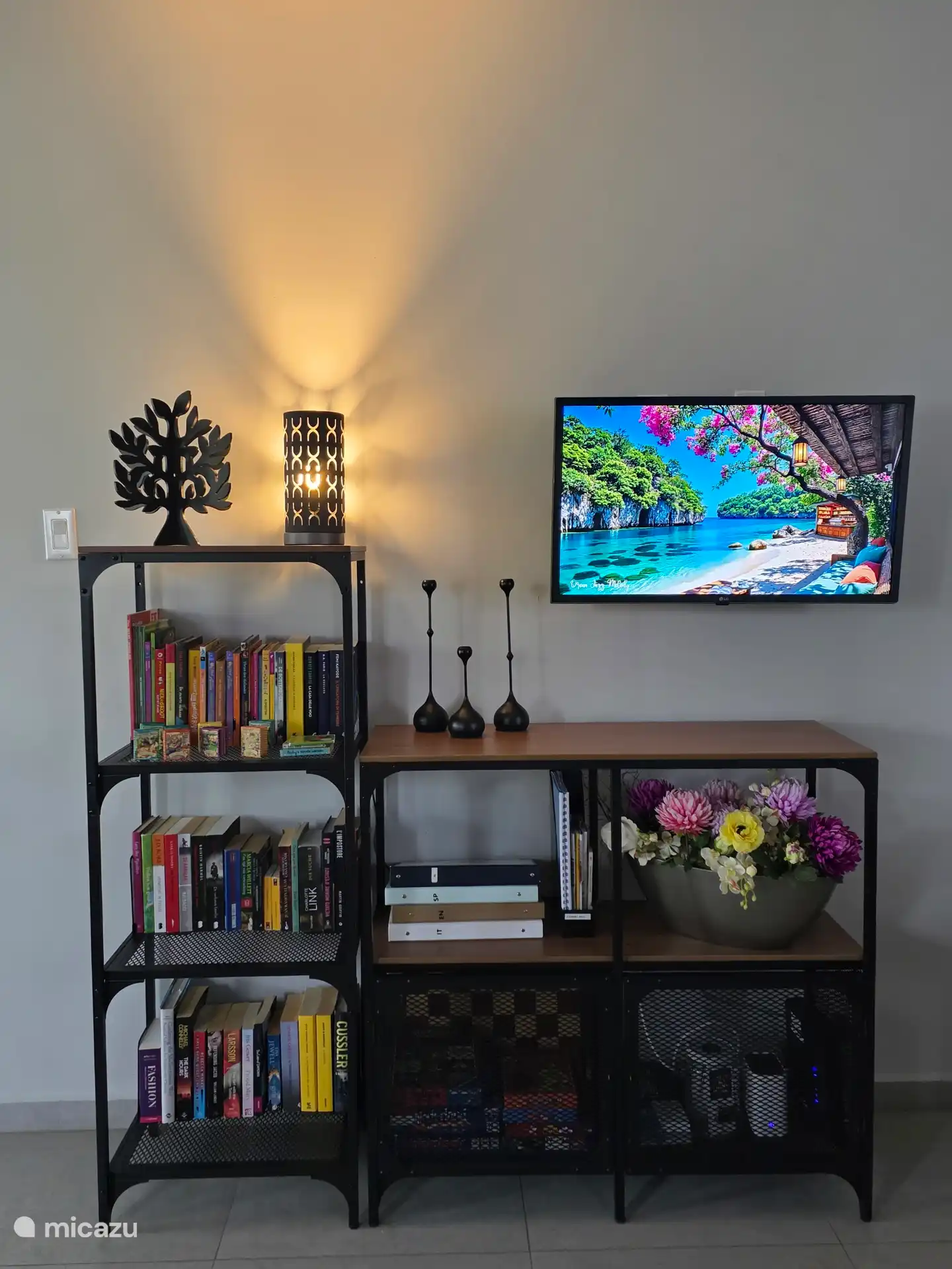 TV, jeux et livres, nous avons tout pour les soirées tranquilles