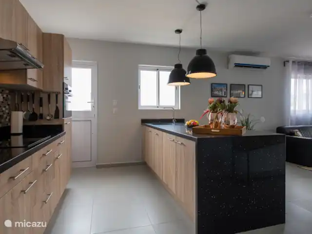 Location de Vacances Curaçao, Curaçao-Centre, Santa Maria, bungalow - Bungalow La Villetta Curaçao La cuisine de luxe