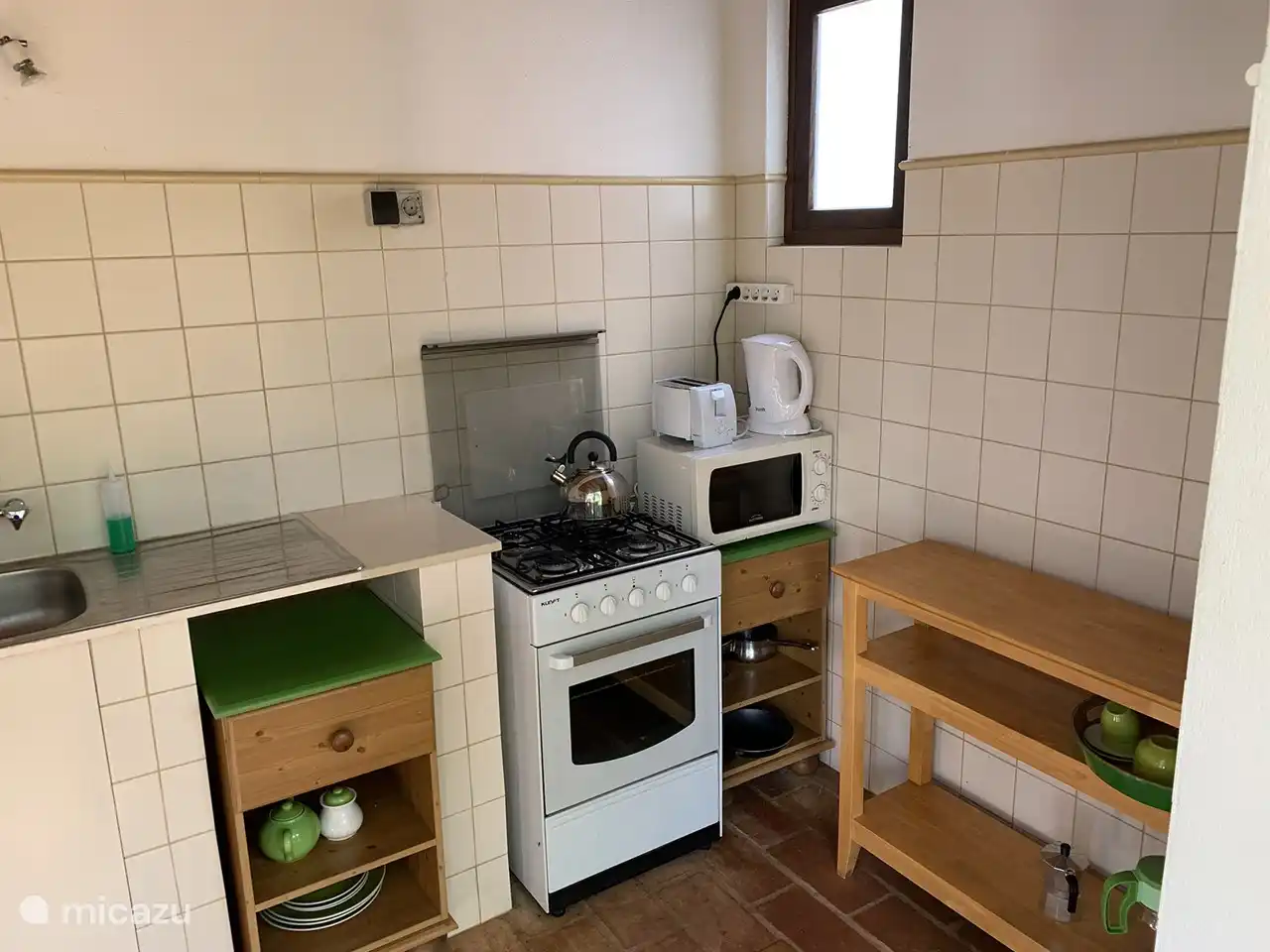 Überdachte Außenküche