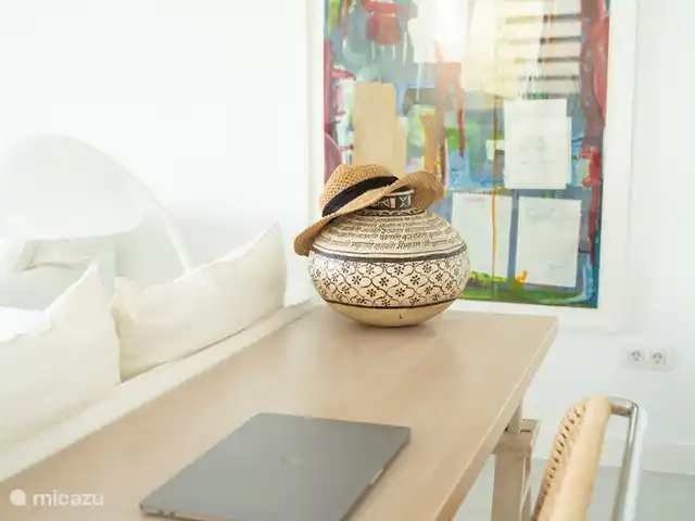 Rêve.Penthouse | Espagne, Ibiza, Cala Vadella - penthouse Buro où l'on peut aussi se restaurer par mauvais temps.