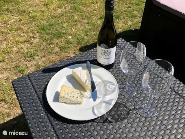 Boslook en Países Bajos, Utrecht, Doorn - chalet Jardín puesto al sol