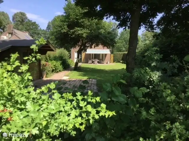 Grüne Hügel in Niederlande, Gelderland, Ewijk - bungalow