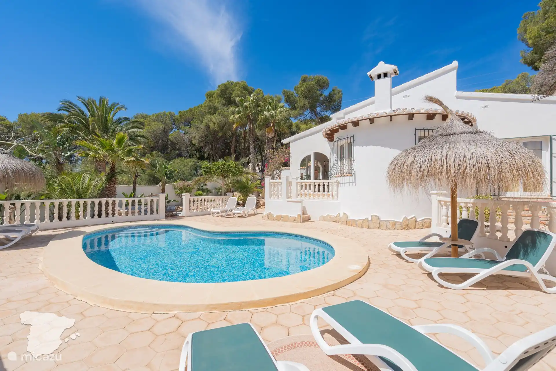 Casa Romero in Spanien, Costa Blanca, Moraira - villa