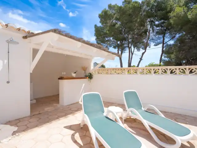 Casa Romero | Espagne, Costa Blanca, Moraira - villa Bar extérieur avec chaises longues