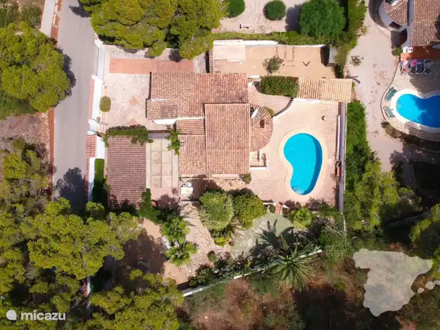 Casa Romero | Espagne, Costa Blanca, Moraira - villa Casa Romero - vue de dessus