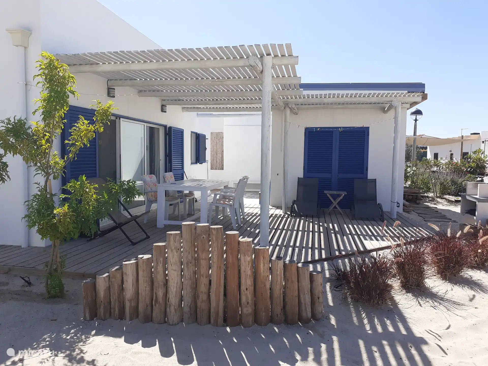 Terrasse à l’arrière