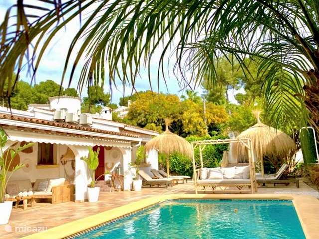 Vakantiehuis Spanje, Costa Blanca, Cumbre del Sol - villa Luxury Lounge Villa Moraira Beach