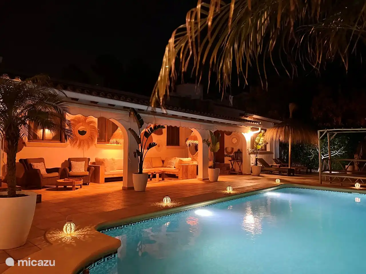 Stimmungsvolle Abendbeleuchtung, Romantik pur!