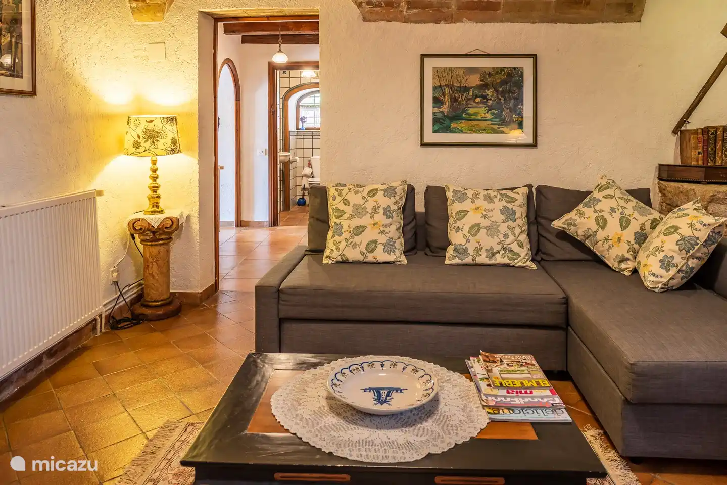 ground floor living room with smart TV