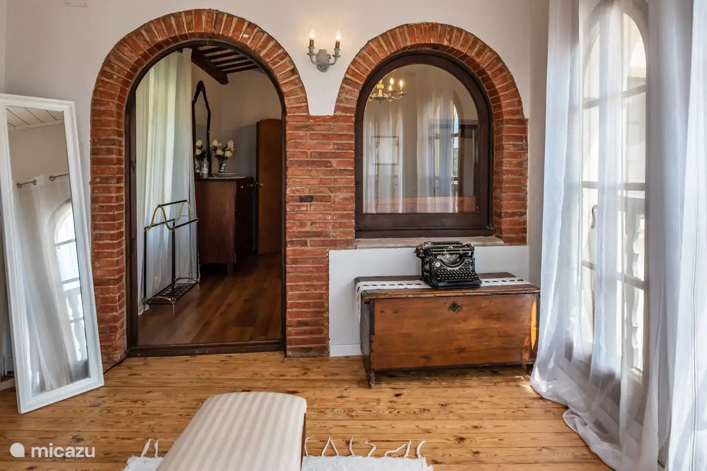 master bedroom with ensuite bathroom