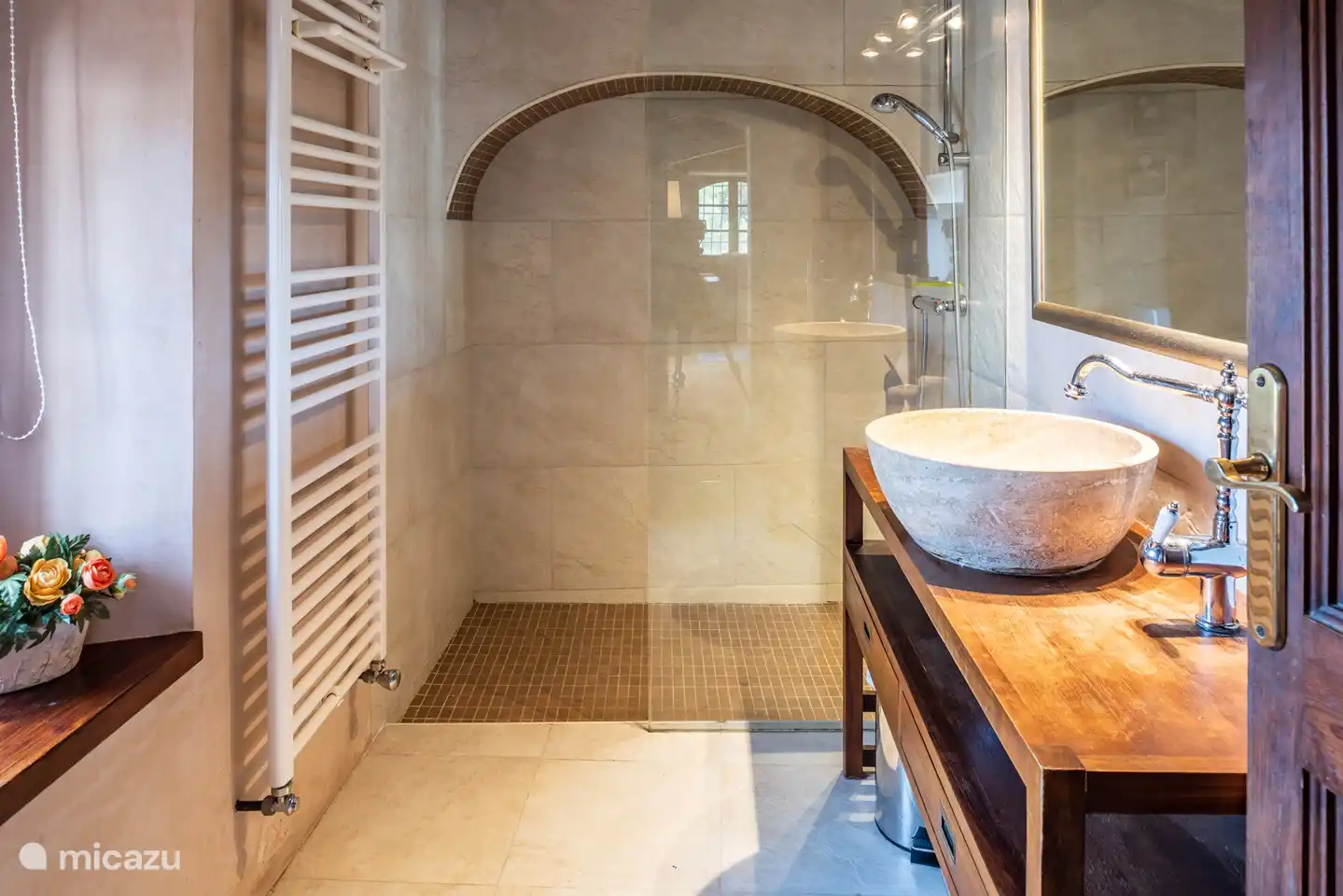 full bathroom on the first floor