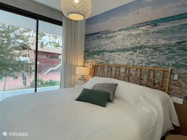 Appartement Mijas-3 chambres | Espagne, Costa del Sol, La Cala de Mijas - appartement Dans la chambre parentale on s'imagine un peu sur la plage