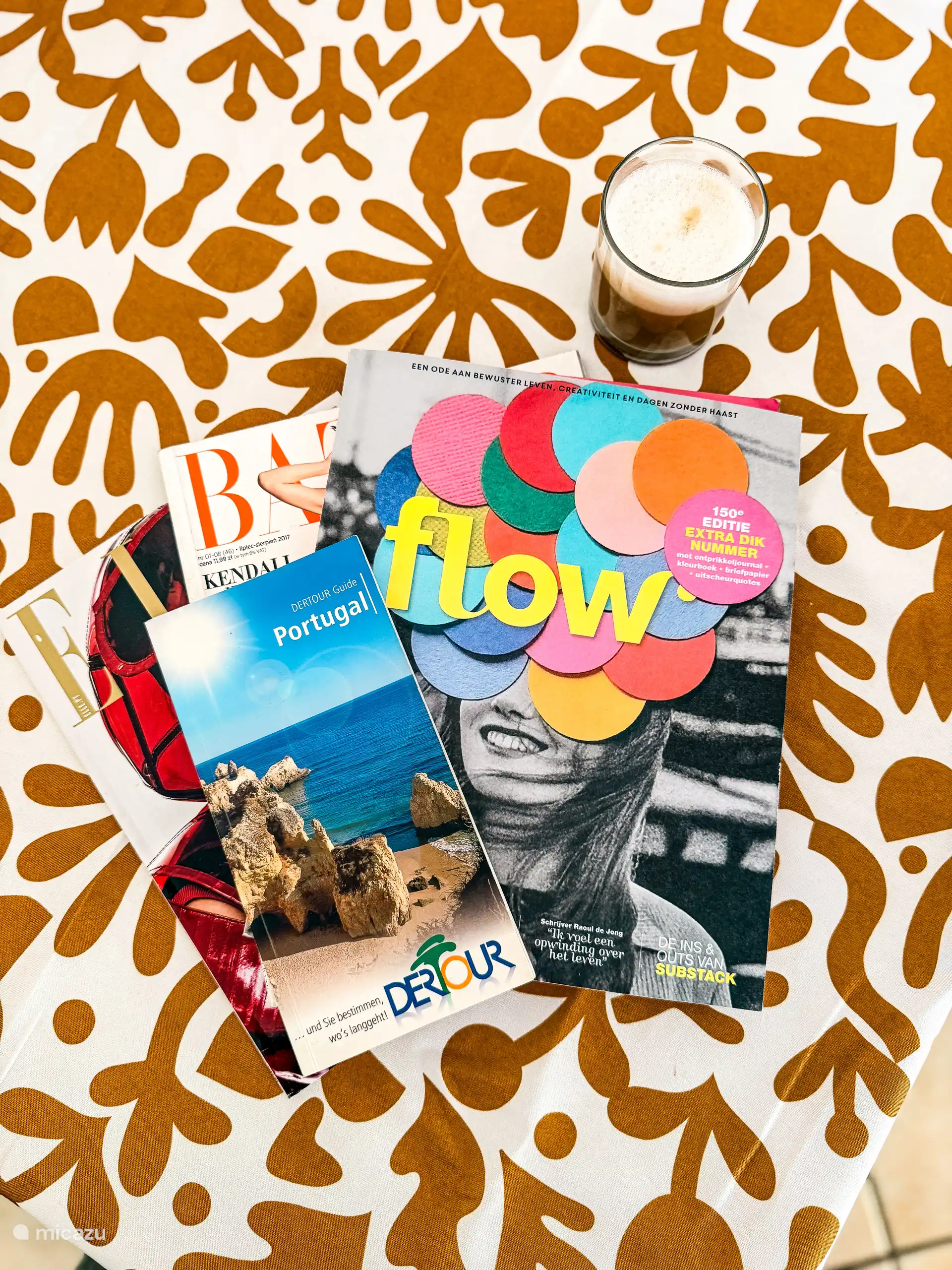 Voldoende tijdschriften, boeken, gidsen om te lezen