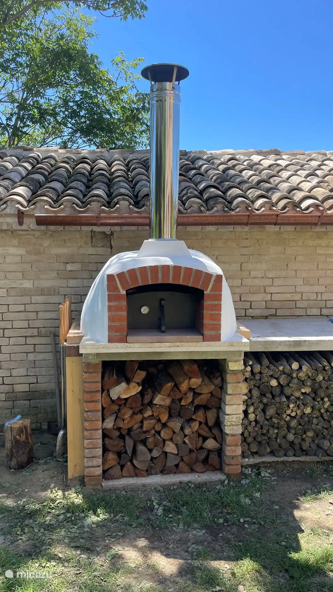 Authentischer Pizzaofen