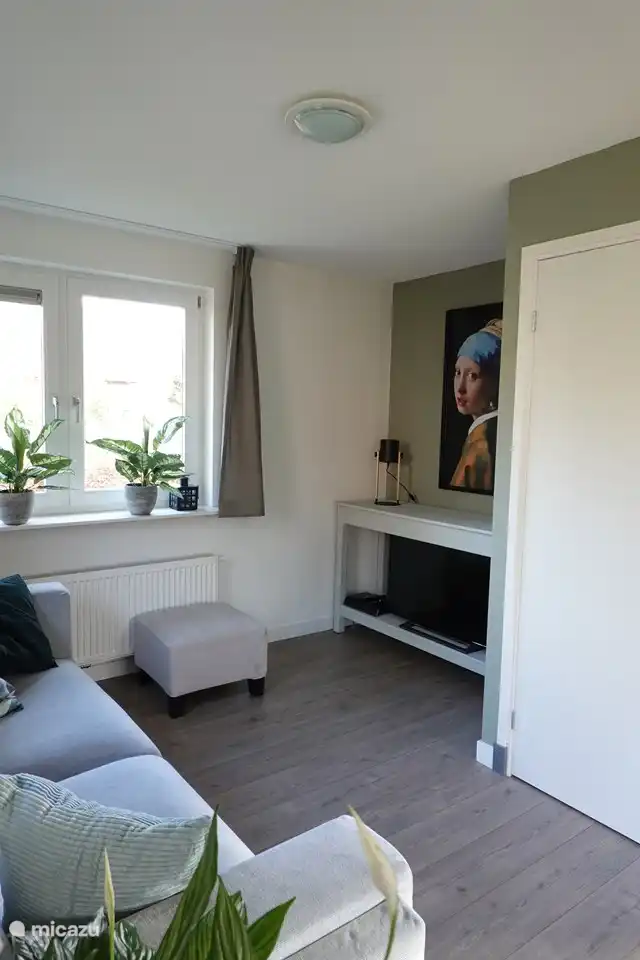 Avec un joli coin salon pour regarder la télévision