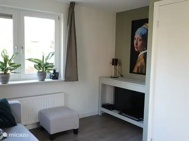 't Beusinkhofje en Países Bajos, Güeldres, Winterswijk - casa vacacional Con una agradable sala de estar para ver la televisión.