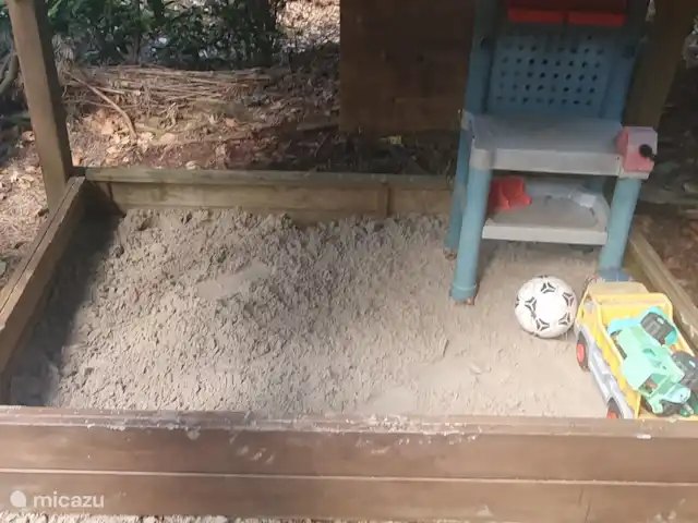 vakantiehuis huren in Nederland, Overijssel, Giethmen – Vakantiehuisje in Giethmen Zandbak onder tuinhuisje