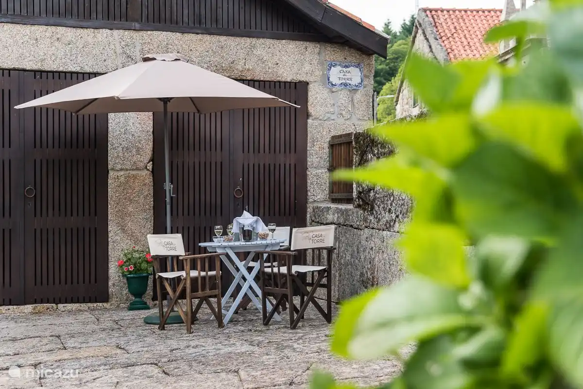 Detail des Innenhofs