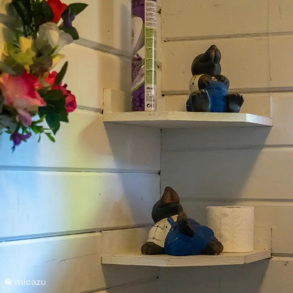 Les taupes font attention à la douche hihi