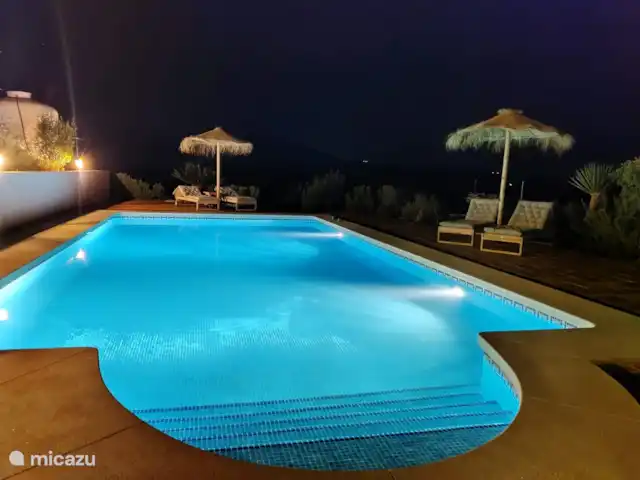 Maison Colorado | Espagne, Andalousie, Canillas de Aceituno - maison de vacances Piscine de nuit