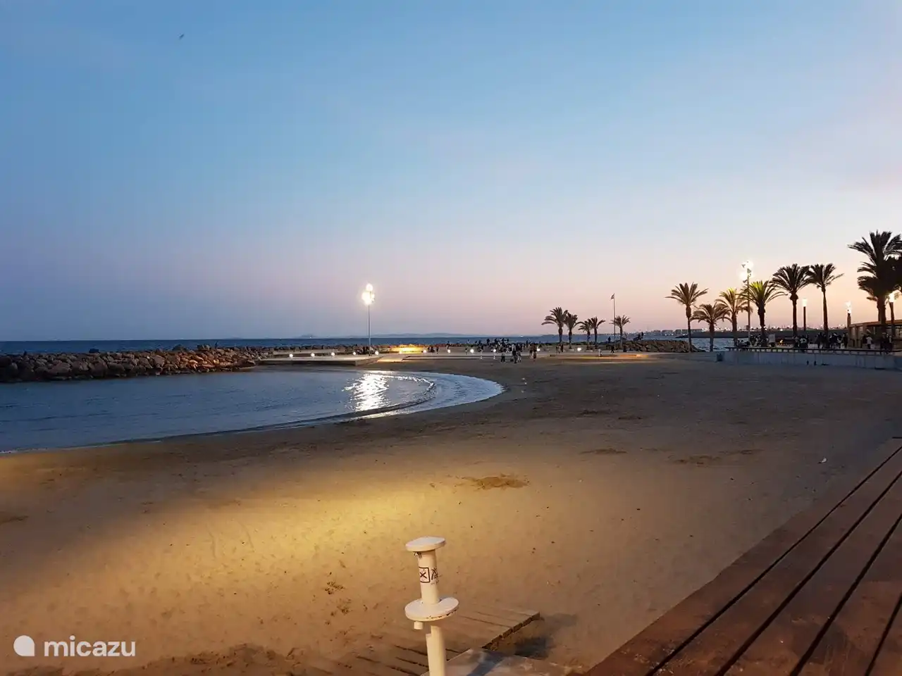 Die untergehende Sonne, die Sie zum Träumen bringt.