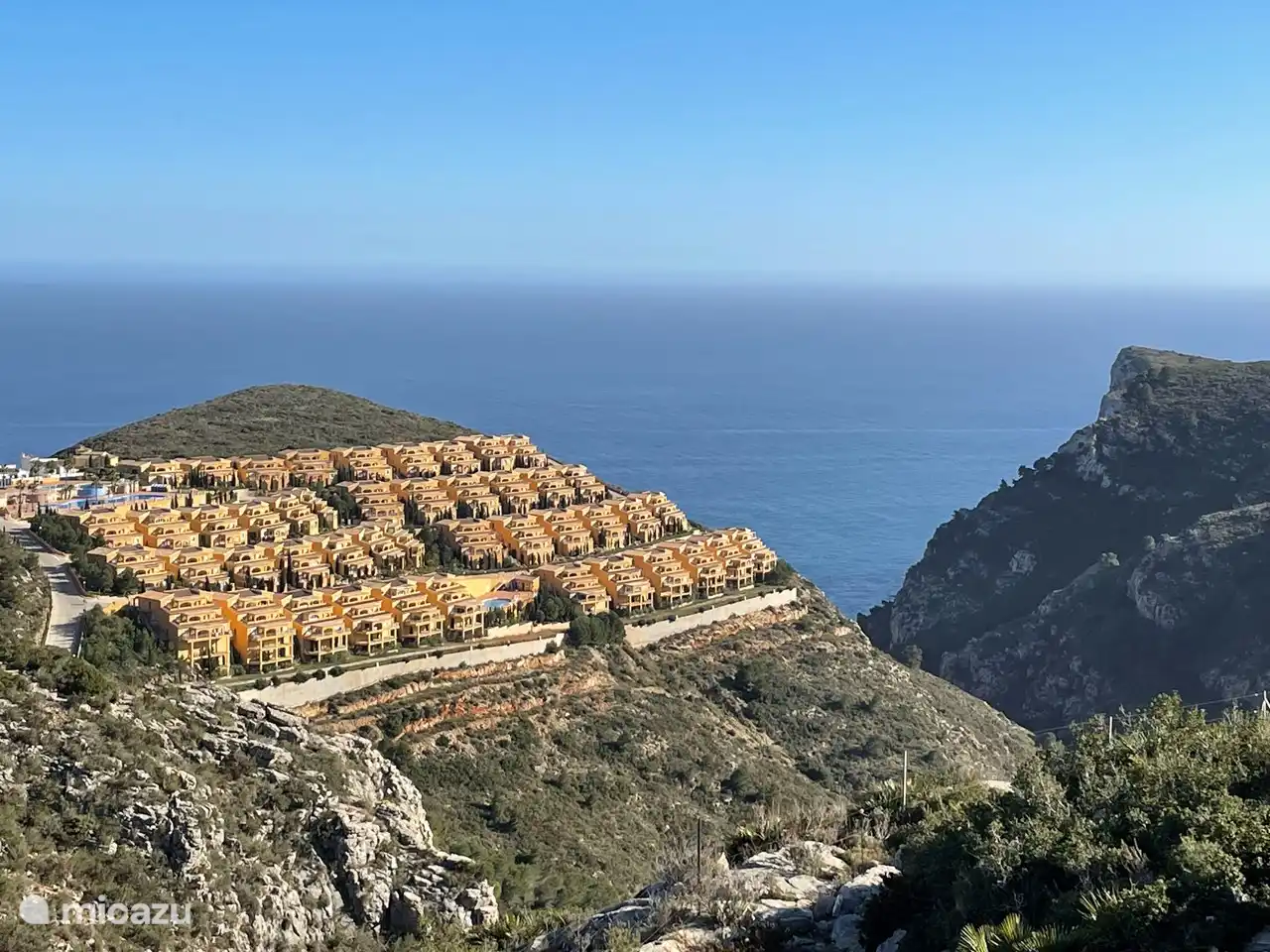 Ubicación especial del complejo.