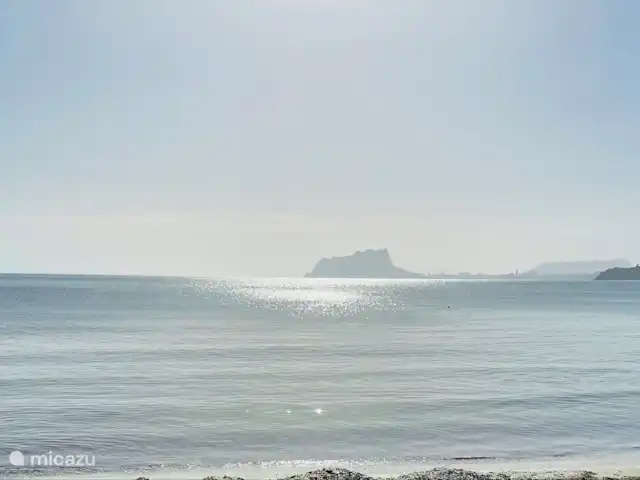 casa natalia en España, Costa Blanca, Benitachell - apartamento Vista del peñón de Calpe desde el Portet