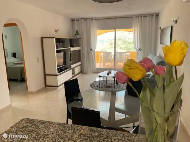 casa natalia en España, Costa Blanca, Benitachell - apartamento Sala de estar y comedor